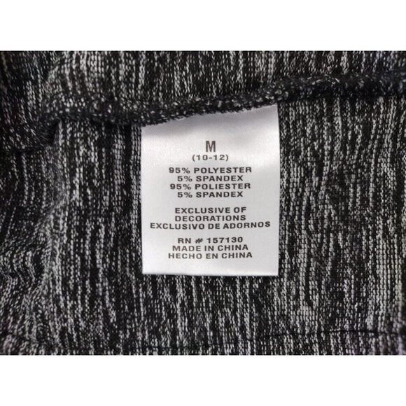 Girls' charcoal grey long-sleeved blouse with sequin deer detail, Size M(10/12) - Picture 4 of 10